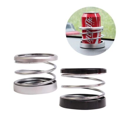 Universal Compact Car Drink Holder for Beverages and Cans - Image 2