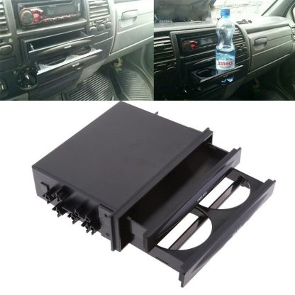 Universal Car Cup Holder & Radio Pocket Organizer - Image 2