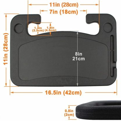 Universal Car Steering Wheel Tray - Image 6