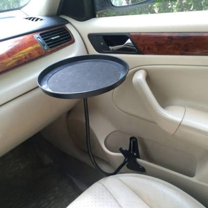 Multi-Functional Car Swivel Tray with Clamp Bracket - Image 3