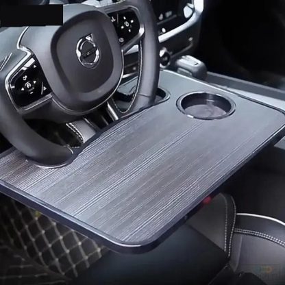 Multi-Functional Car Steering Wheel Desk Tray - Image 4