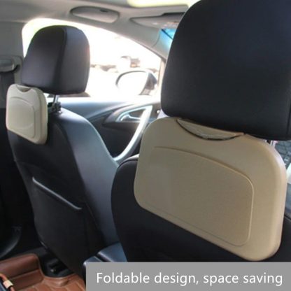 Universal Car Backseat Organizer with Foldable Food and Drink Tray - Image 4