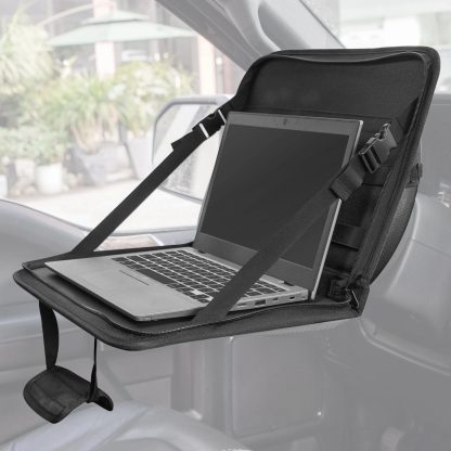 Universal Foldable Car Work Table and Laptop Holder - Image 3