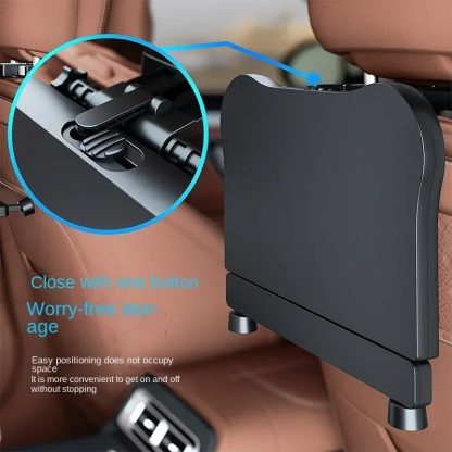 360° Rotating Car Dining & Computer Tray with Beverage Holder - Image 5