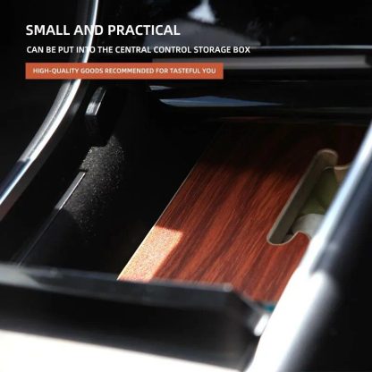 Portable Wooden Steering Wheel Tray Table for Cars - Image 4