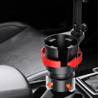 2-in-1 Universal Car Tray and Cup Holder Expander - Image 6