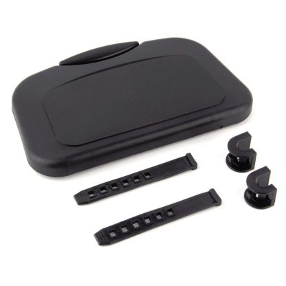 Universal Folding Car Cup Holder & Storage Box for Rear Seat - Image 3