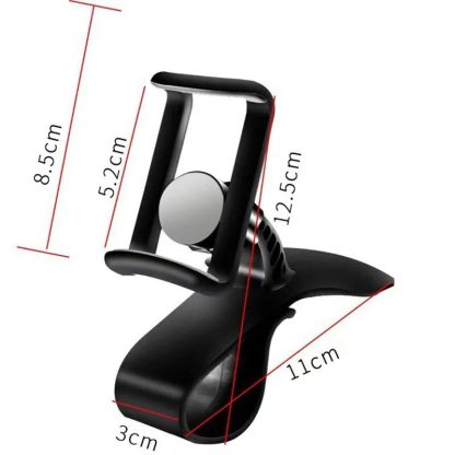 Universal Dashboard Clip Mount Mobile Car Phone Holder - Image 4