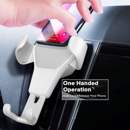 Universal Car Air Vent Phone Holder with Gravity Expansion - Image 5