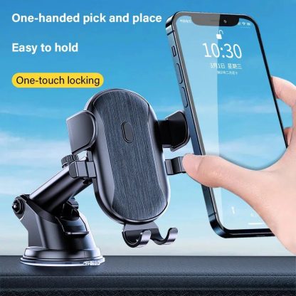 Ultimate Dashboard & Windshield Car Phone Mount for iPhone & Android - Image 3