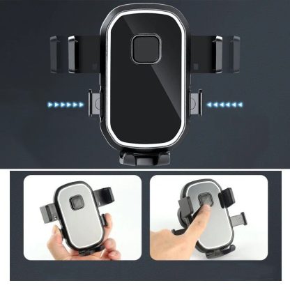 360° Rotating Auto-Gravity Phone Holder for Car Air Vent - Image 6