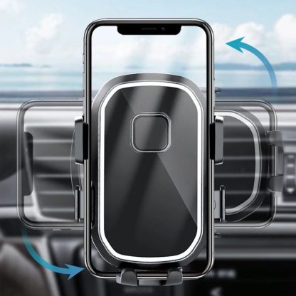 360° Rotating Auto-Gravity Phone Holder for Car Air Vent - Image 5