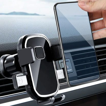 360° Rotating Auto-Gravity Phone Holder for Car Air Vent - Image 3