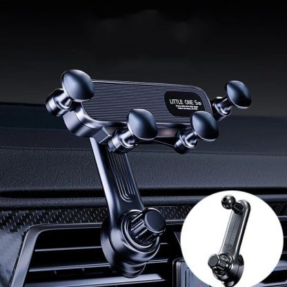 360° Rotating Universal Car Air Vent Phone Holder - Image 4