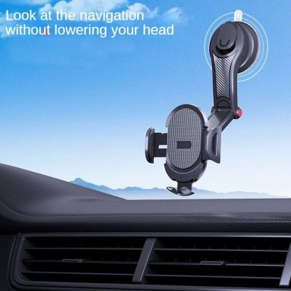 Universal 360° Rotating Car Phone Holder for 4.0-6 Inch Smartphones - Image 4