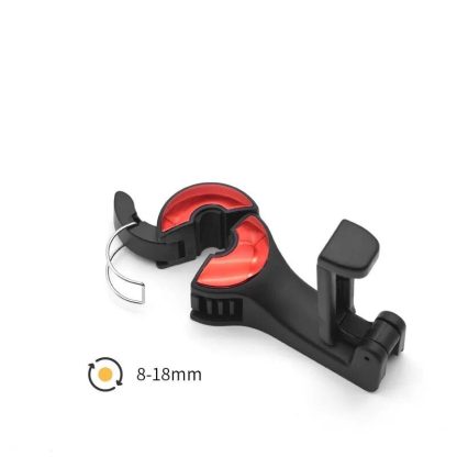 Rotatable Car Headrest Hook with Phone Holder - Image 3