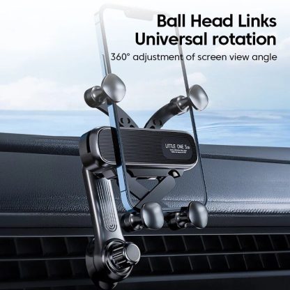 360° Rotatable Magnetic Car Air Vent Phone Holder - Image 6