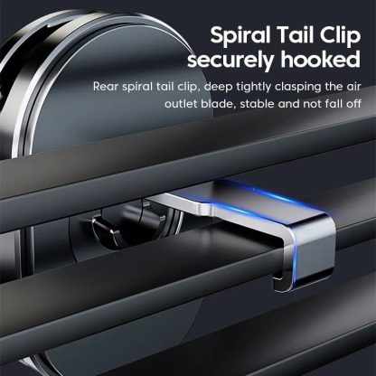 360° Rotatable Magnetic Car Air Vent Phone Holder - Image 7