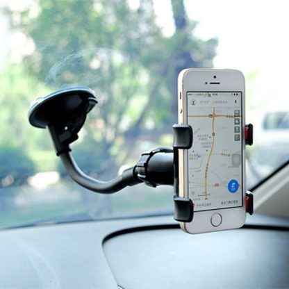 Universal 360° Rotating Dashboard Car Phone Mount - GPS and Mobile Phone Holder - Image 2