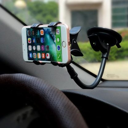 Universal 360° Rotating Dashboard Car Phone Mount - GPS and Mobile Phone Holder - Image 3