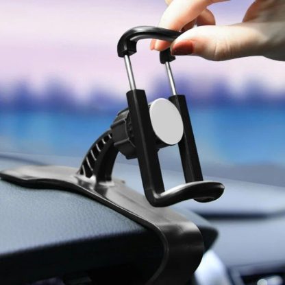 360° Rotatable Dashboard Car Phone Holder - Universal Fit for Smartphones - Image 4