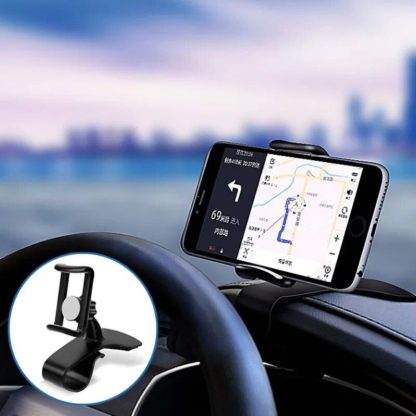 360° Rotatable Dashboard Car Phone Holder - Universal Fit for Smartphones - Image 5