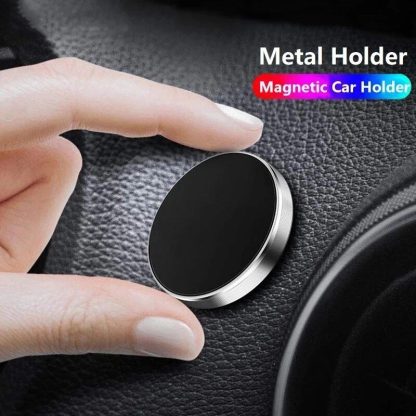 Universal Magnetic Car Phone Mount - Sleek Dashboard Cellphone Bracket - Image 2