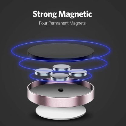 Universal Magnetic Car Phone Mount - Sleek Dashboard Cellphone Bracket - Image 4