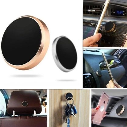 Universal Magnetic Car Phone Mount - Sleek Dashboard Cellphone Bracket - Image 3