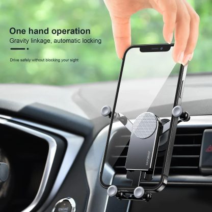 Universal Gravity Car Phone Mount - Secure & Versatile Mobile Holder - Image 7