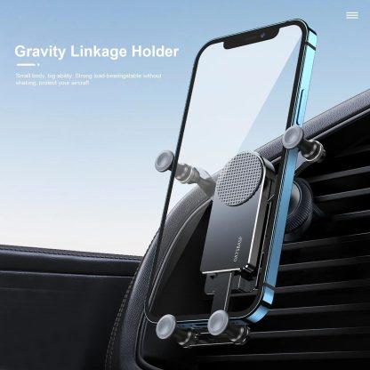 Universal Gravity Car Phone Mount - Secure & Versatile Mobile Holder - Image 3