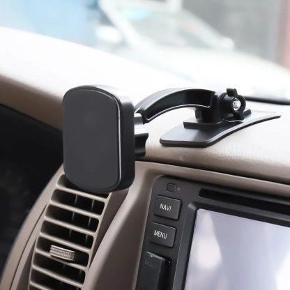 360° Rotating Magnetic Car Phone Holder - Universal Dashboard Mount - Image 3