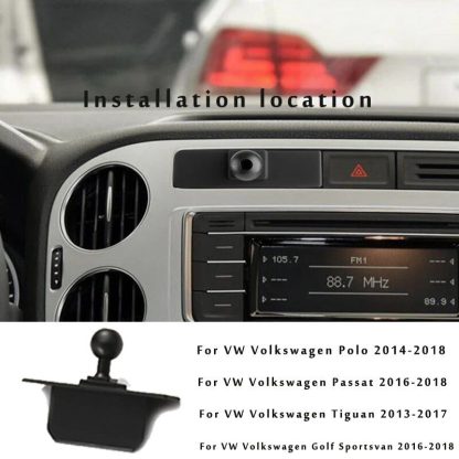 Adjustable Car Phone Mount for Volkswagen 2018-2021 Models - Image 6