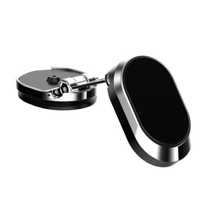 Universal Metal Magnetic Car Phone Holder; 360° Rotatable Smartphone Mount for GPS, iPhone, Samsung and More - Image 2