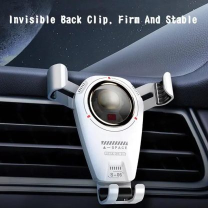 360° Rotatable Spaceman Smart Car Vent Mount for 4.7-7.2 inch Smartphones - Image 5