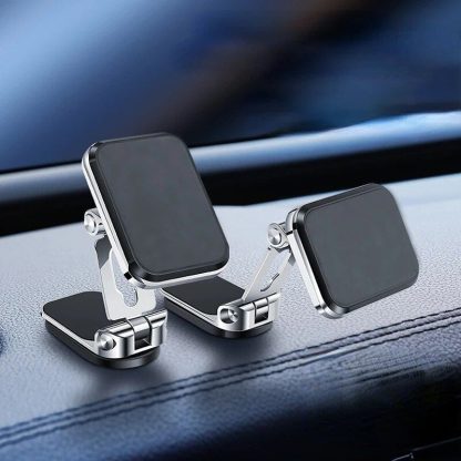 720° Dual-Rotating Universal Magnetic Car Phone Holder - Image 3