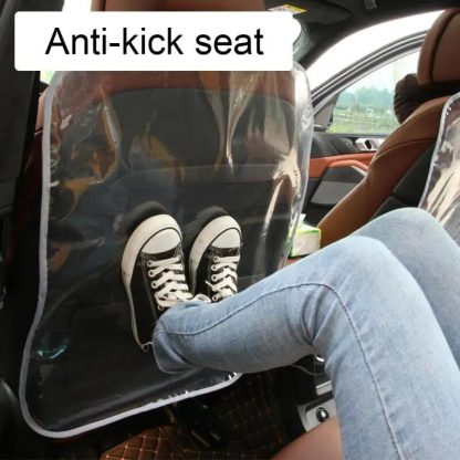 Protective Car Seat Back Cover for Kids - Scuff & Dirt Resistant, Easy-to-Clean, Universal Fit - Image 3