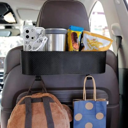 Car Seat Organizer with Cup Holder and Storage Tray - Universal Fit for Most Cars - Image 7