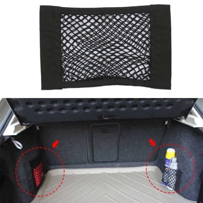 Universal Elastic Car Trunk Storage Net Organizer for Select Toyota Models - Image 2