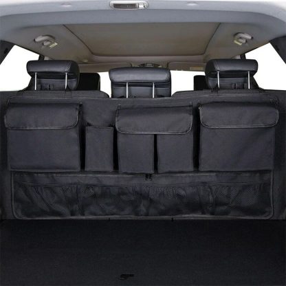 Universal Multi-Pocket Car Trunk Organizer with Waterproof Oxford Cloth Design - Image 5