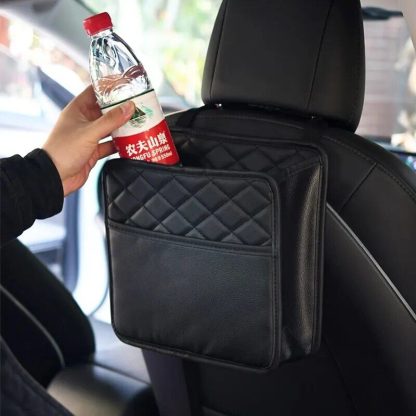 Waterproof Car Seat Back Organizer with Phone Pocket - Image 6