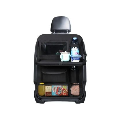 Universal Car Seat Organizer with Tray & Tablet Holder