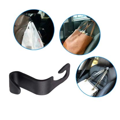 Car Seat Headrest Hook: Streamlined Storage for Bags & Clothes - Image 5