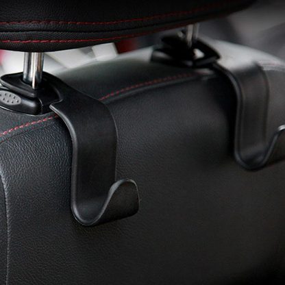 Car Seat Headrest Hook: Streamlined Storage for Bags & Clothes - Image 7