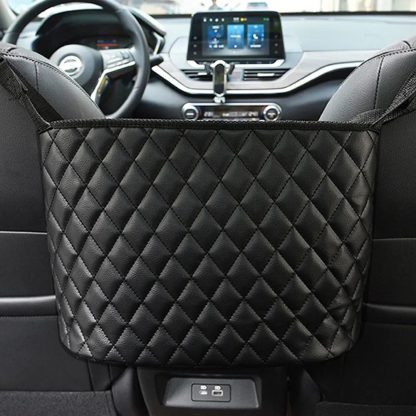 Car Seat Back Organizer with Handbag Holder - Image 2