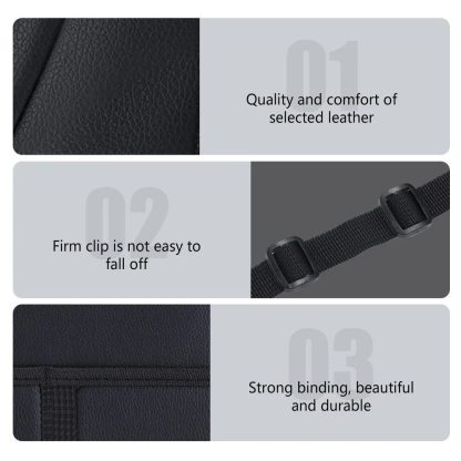 Deluxe Leather Car Seat Organizer - Image 3