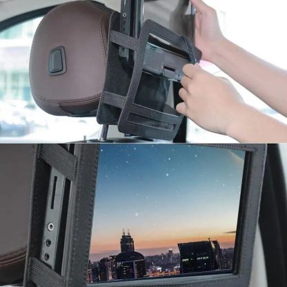 Universal Car Headrest Mount for Tablets and DVD Players - Image 5