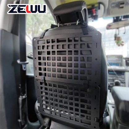 Vehicle Tactical Seat Organizer - Foldable MOLLE Panel Car Storage - Image 2