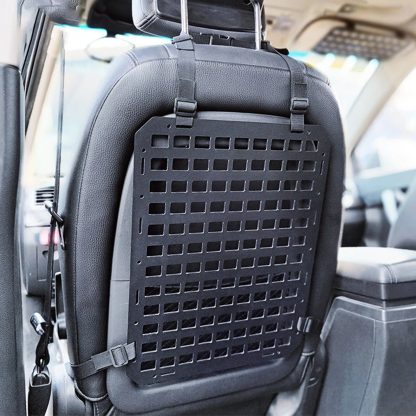 Compact Tactical MOLLE Vehicle Panel - Seat Back Gear Organizer for Car and Truck - Image 2