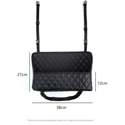 Car Seat Gap Storage Net Pocket & Handbag Holder - Image 6